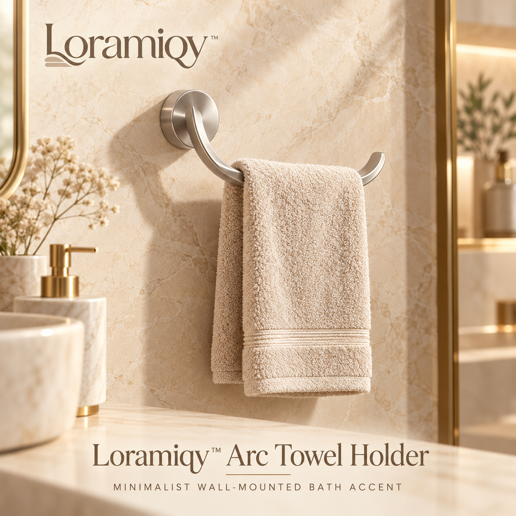 Loramiqy™ Arc Towel Holder