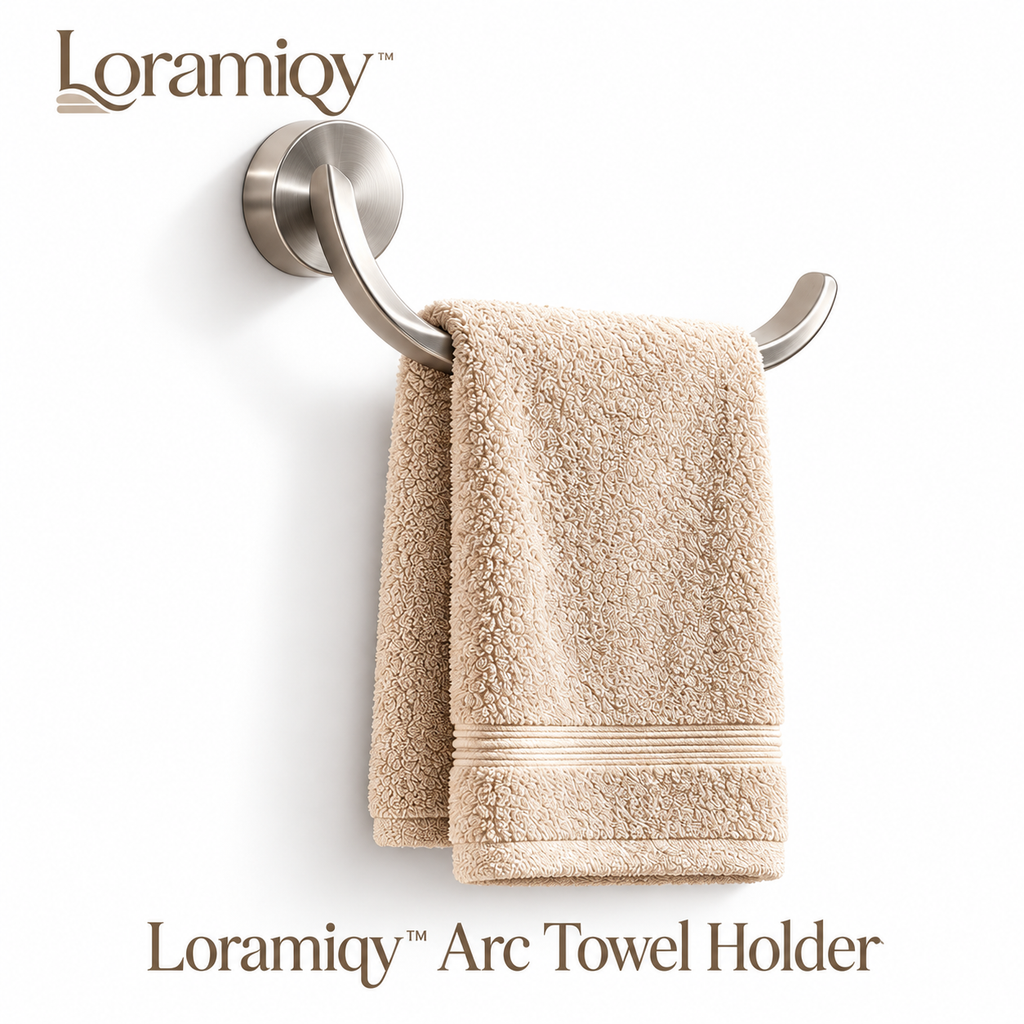 Loramiqy™ Arc Towel Holder