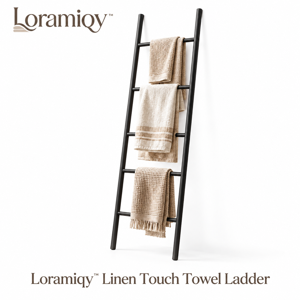 Loramiqy™ Linen Touch Towel Ladder