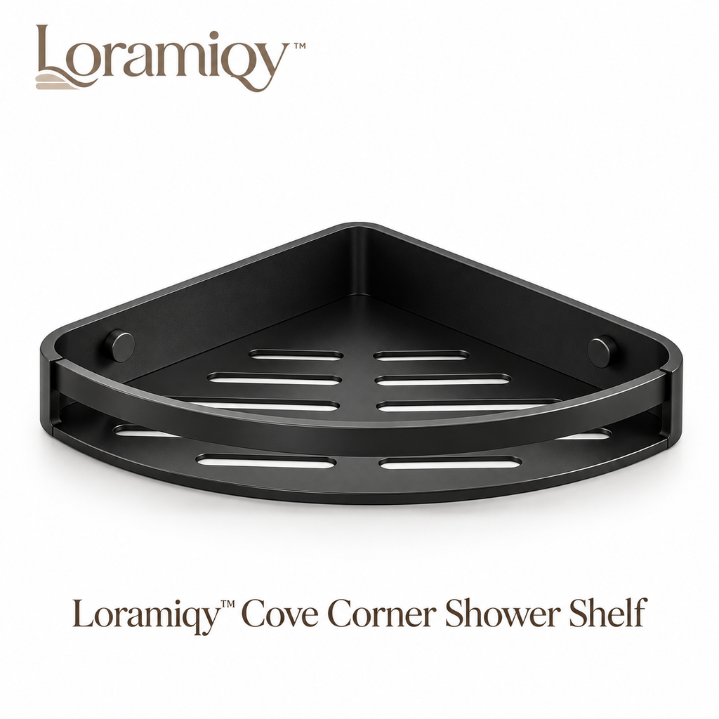 Loramiqy™ Cove Corner Shower Shelf