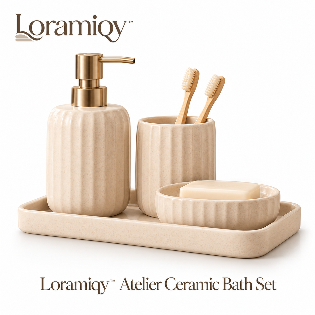 Loramiqy™ Atelier Ceramic Bath Set